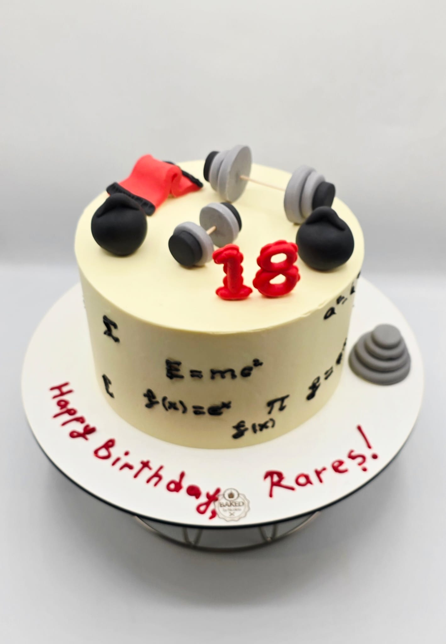 Bespoke custom celebration cake for Boys & Adventures handcrafted by Nicoleta